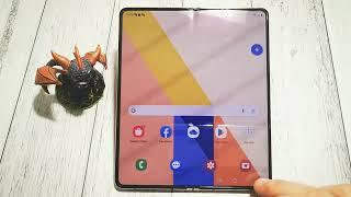 SAMSUNG GALAXY Z FOLD5: How to disable voice access activation button | Quick Guide