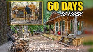 60 DAYS to FINISH The TINY HOUSE or I'm OUT MONEY! Haters Will Want TO Watch This Video / OFF GRID