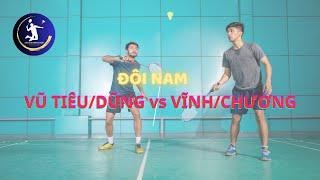 Cầu lông thể thao 3/1/2025 : Đôi nam Dũng/Vũ (tiêu) vs Vĩnh/Chương