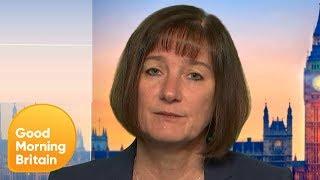 Piers Challenges NCA's Lynne Owens on How Police Cuts Effect Organised Crime Rates | GMB