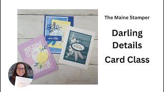 Darling Details Card Class