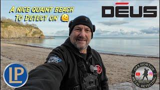 312. Metal Detecting along a Beach in Cornwall