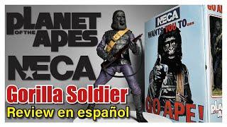 NECA Ultimate Gorilla Soldier - Planet of the Apes 1968 | Review in Spanish