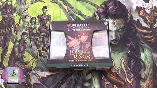 MTG 2023 Lord of the Rings Starter Kit Unboxed