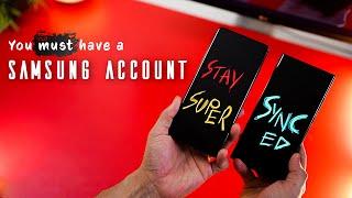 7 Benefits of Samsung Account for your Galaxy Smartphone!