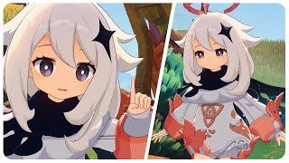Paimon New English VA in Cutscene | Genshin Impact 5.7