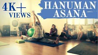 Hanuman asana, easy for learn yoga with Anmol Singh (2019)