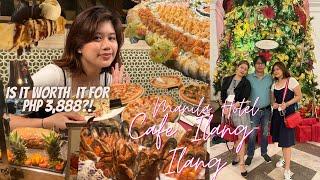 THE MANILA HOTEL CAFE ILANG ILANG LUXURIOUS BUFFET | Christmas Dinner with my Family 