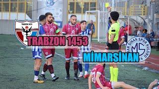 BOL POZİSYONLU TRABZON 1453 - MİMARSİNAN MAÇ ÖZETİ#holidayswithyoutube  #futbol