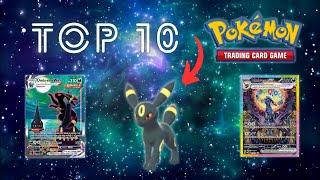 The 10 Most EXPENSIVE Umbreon Pokemon Cards   #top10 #pokemon #umbreon