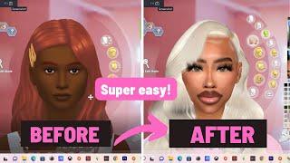 How To Make Your Sims BADDIES|Sims 4 CAS Tutorial + CC Links!