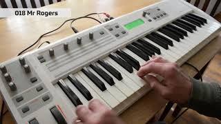 Pianos & Organs for the M-Audio Venom Synthesizer (Cloudwalk Collection)