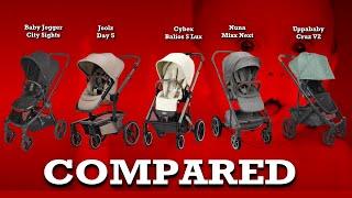 5 Strollers Compared: Value for Price ?