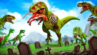 Jurassic World Adventures: Zombie T-Rex Rampage! Super Dinosaurs Epic Treasure Hunt