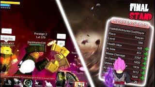 DRAGON BALL Z FINAL STAND | ULTIMATE ROSE FUSION?! | *STATS OVER 2.3K*