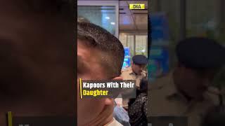 Ali Bhatt-Ranbir Kapoor Spotted At The Airport With Their Daughter Raha #ranbirkapoor #aliabhatt