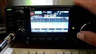 Demonstration of the Icom 7300