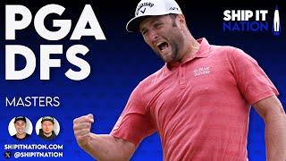 PGA DFS | The Masters | April 8, 2025 | DraftKings DFS Picks, Plays and Process