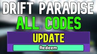 New Drift Paradise Codes | Roblox Drift Paradise Codes (January 2024)