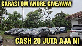 CASH 20 JUTA AJA NI HARGA MOBIL BEKAS DI SHOWROOM GARASI OM ANDRE