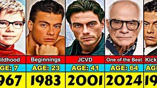 Jean-Claude Van Damme Transformation From 0 to 64 Year Old (Updated)