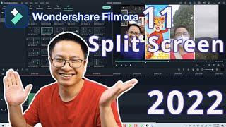 Filmora 11 Split Screen Effects