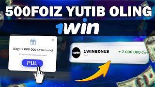 1win bonusni qanday o'ynash mumkin? | Bonuslarni haqiqiy pulga chiqardim