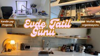 Ingiltere' de Evde Sakin Bir Christmas Tatili | Mutfak Organizasyonu #günlükvlog #ingiltere