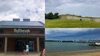 Castle Island South Boston|Fort Independence|Lunch at Sullivan’s