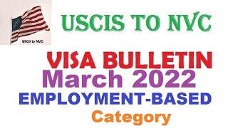 Employment Based Category - Visa Bulletin for MARCH 2022