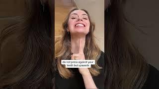 2 Easy Beginner Tips to Start Mewing and Improve a Double Chin | All You Can Face #shorts #mewing