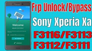 Sony Xperia Xa All Models Frp Unlock/Bypass Google Account Lock 2019