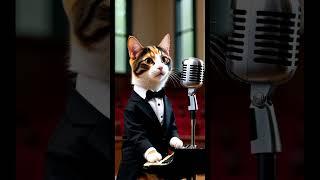 коты музыканты #music #cat #нейросеть #top #funny