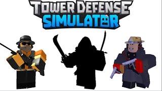 Most RARE/OG Skins In Tower Defense Simulator, TDS!  Nutshell, Part 2 #tds (OUTDATED)