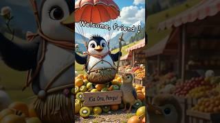 Penguin's Wild Airport Adventure Will Make You Smile! #shorts 