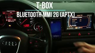 T-BOX Audi MMI 2G bluetooth - Adapter A2DP (Aptx)