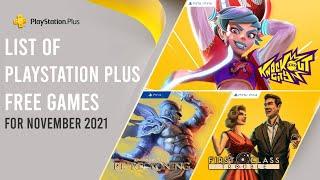 List of PlayStation Plus Free Games for November 2021