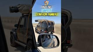 Pick the Safest Car for Family ️ #shorts #car #automobile #family