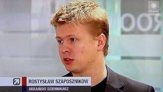 Rostyslav Shaposhnikov on Polsat TV about "Berkut" crimes on the Maidan | 11.01.14