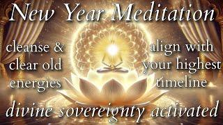 New Year Meditation  2025 | Year of Healing, Completion, Closure, Ending Cycles, Lessons Integrated