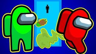 Among Us NEW POOP FART WC Problem Toilet Mod - Among Us Animations