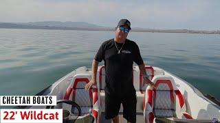 22' WILDCAT Cheetah Power Boats Test Run