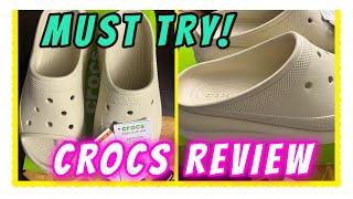 CROCS/CLASSIC CRUSH SLIDE REVIEW