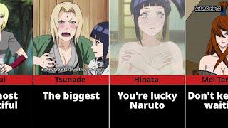 Naruto and Boruto Girls Breast Size Comparison