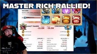 MASTER RICH RALLIED! NEW PET META?? FT. WAO ALLIANCE