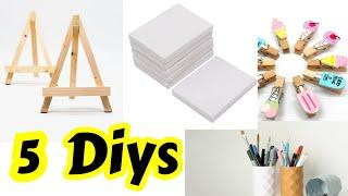 Diy tools || Diy craft || 5 school craft ideas #diy