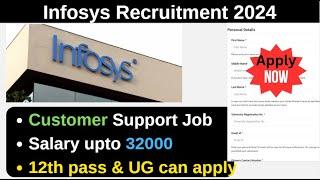 Earn ₹32,000/Month in Customer Support at Infosys | Full Details Inside