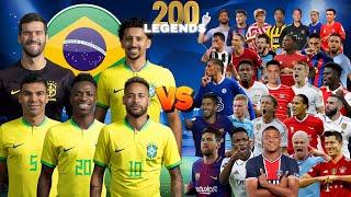 2023 BRAZIL ️ 2️⃣0️⃣0️⃣ LEGENDSNeymar & Vinicius JR & Casemiro & Marquinhos & Alisson