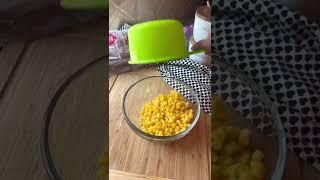 Cheesy Corn & Crab Toast Recipe, it’s the perfect addition to soup season #easyrecipes