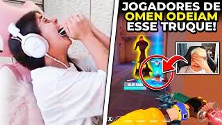 JOGADOR DESCOBRE TRUQUE CONTRA ULT do OMEN de KILLJOY! PAULA NOBRE TILTOU - VALORANT CLIPS